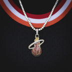 Miami Heat Official NBA Logo Pendant