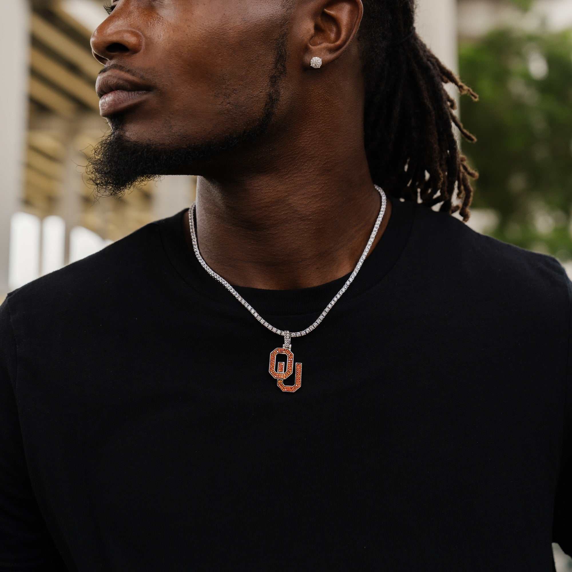 Oklahoma Sooners Official NCAA Logo Pendant