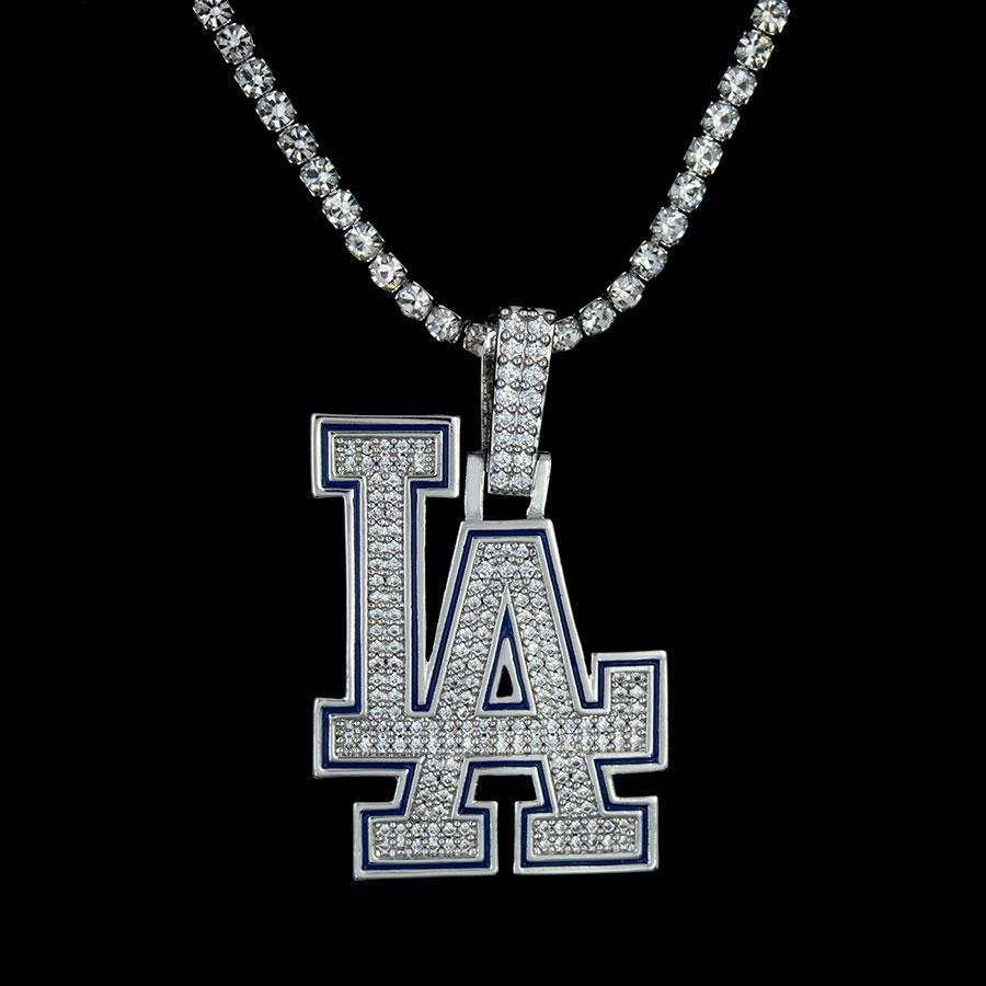 Los Angeles Dodgers Official MLB Logo Pendant