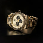 42MM Black Chrono Dial Fluted Bezel Alpha Era®
