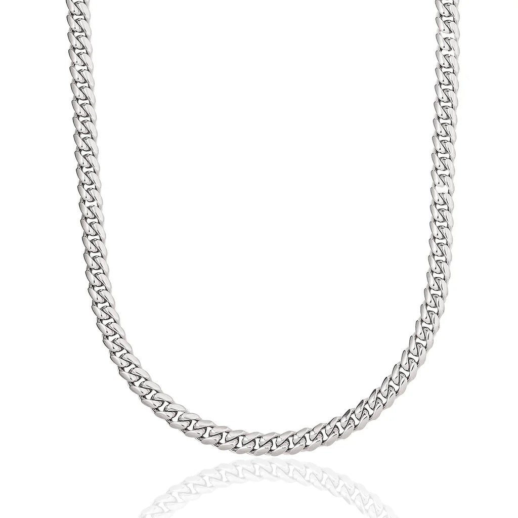 GLD Signature Cuban in White Gold - 6mm