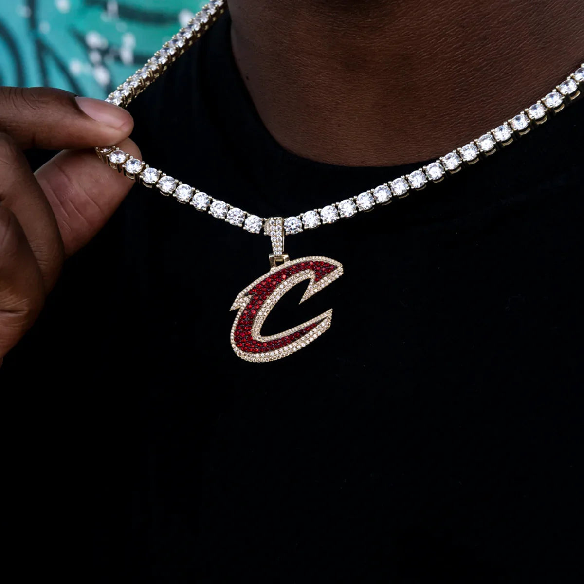 Cleveland Cavaliers Official NBA Logo Pendant