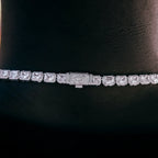 Diamond Cushion Cut Tennis Chain