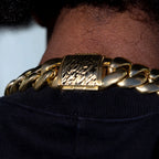Miami Cuban Chain in Yellow Gold - 25mm