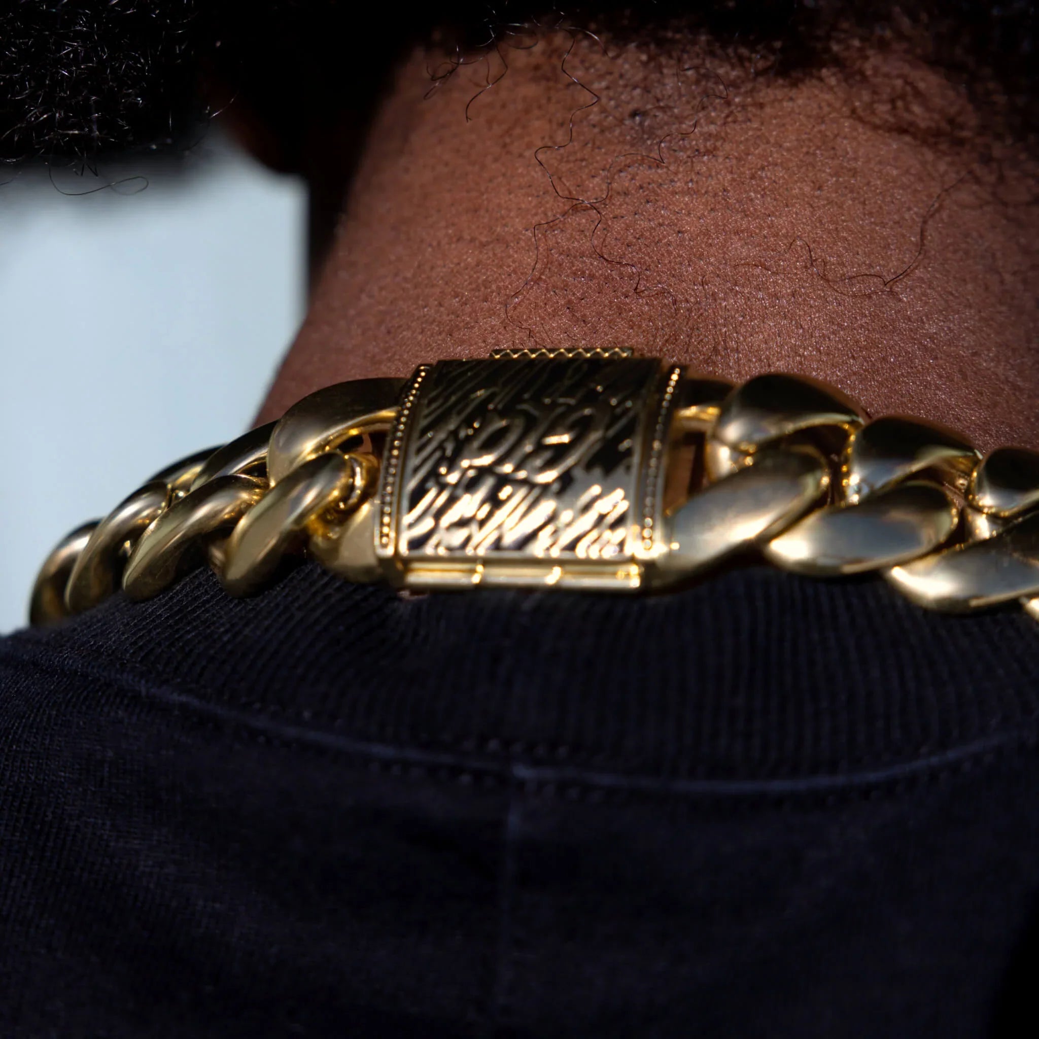 Miami Cuban Chain in Yellow Gold - 25mm
