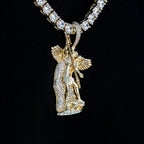 Saint Michael Pendant - Yellow Gold