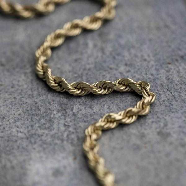 18k Vermeil Rope Chain - 2mm