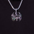 Penguin Graphics Official DC Comics Pendant in White Gold
