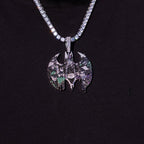 Penguin Graphics Official DC Comics Pendant in White Gold