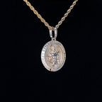 Athletes Guardian Pendant in Yellow Gold