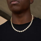 Cloister Link Chain in Yellow Gold - 10mm
