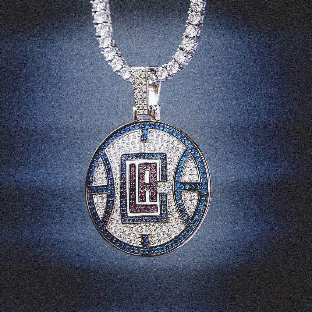 LA Clippers Official NBA Logo Pendant