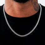 GLD Signature Cuban in White Gold - 6mm
