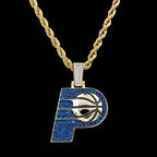 Indiana Pacers Official NBA Logo Pendant