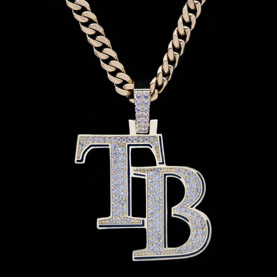 Tampa Bay Rays Official MLB Logo Pendant