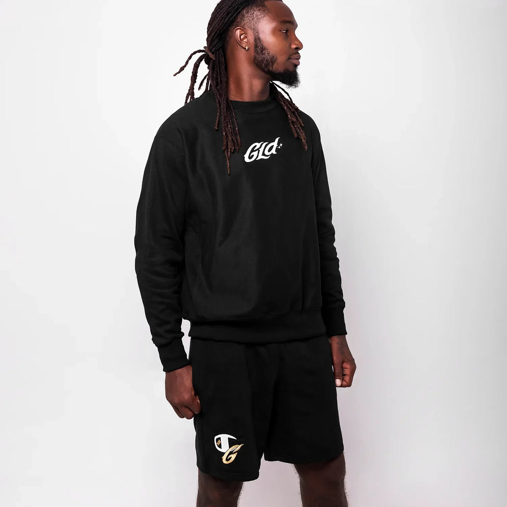 GLD X Champion Powerblend® Fleece Shorts