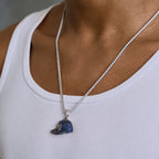 Yankees Official MLB Baseball Cap Logo Pendant in White Gold