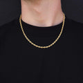 18k Vermeil Rope Chain (4mm)