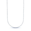 Moissanite Diamond Tennis Chain in Sterling Silver - 2mm