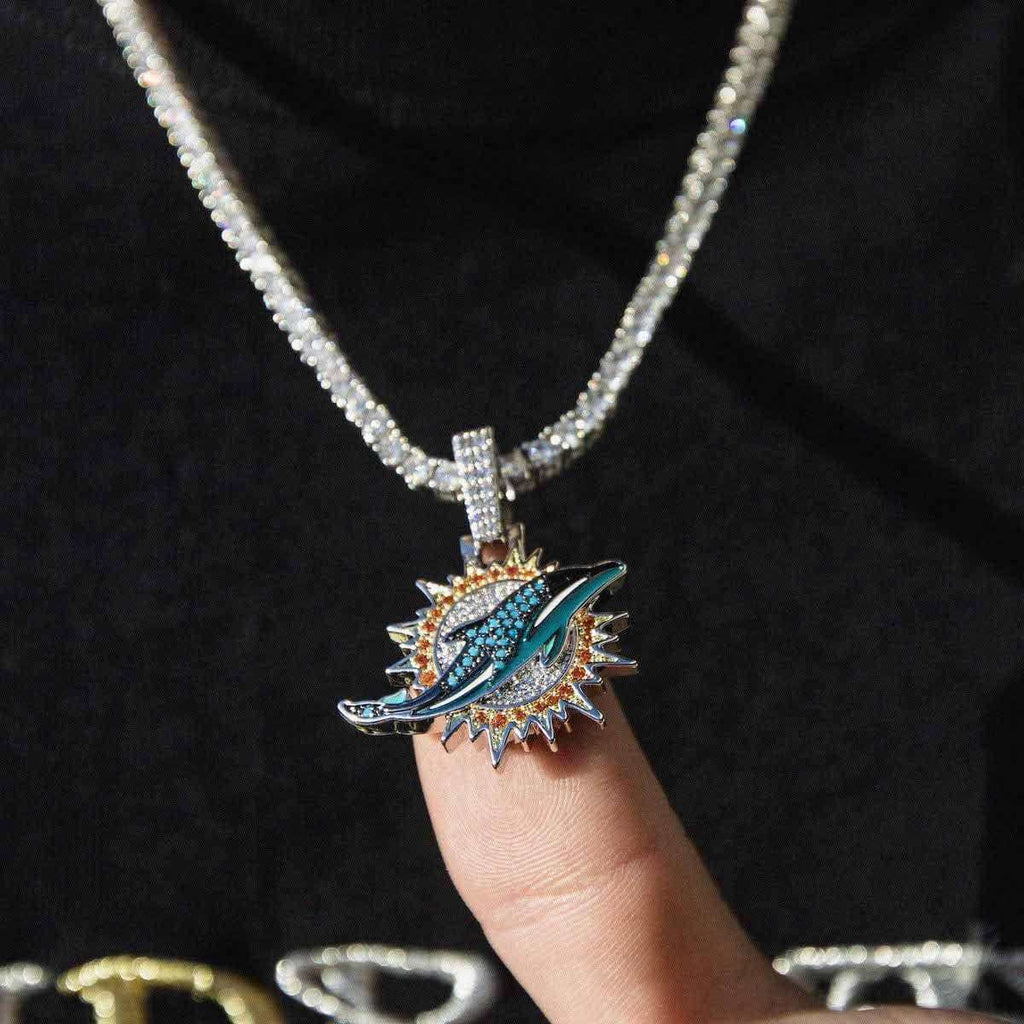 Miami Dolphins Official NFL Pendant