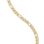 Figaro Chain in Yellow Gold - 4mm