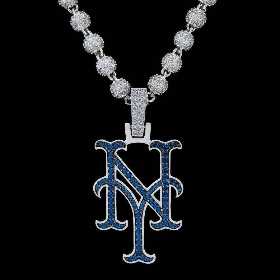 New York Mets Official MLB Logo Pendant