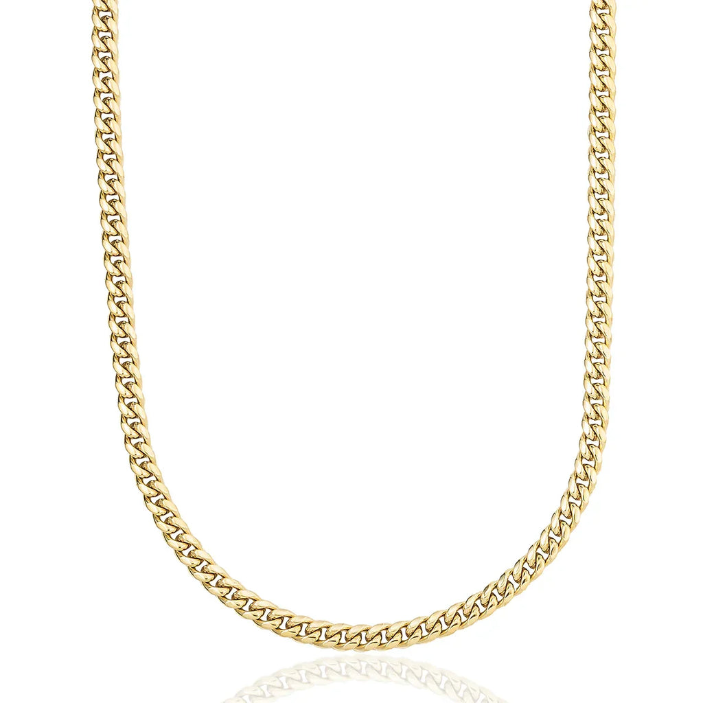 Miami Cuban Chain in Yellow Gold - 5mm