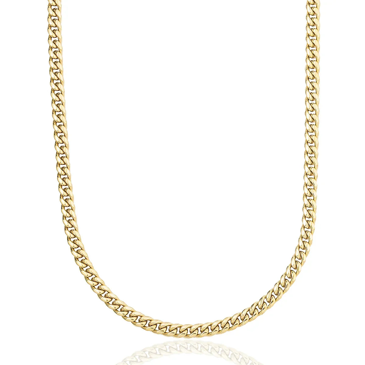 Miami Cuban Chain in Yellow Gold - 5mm