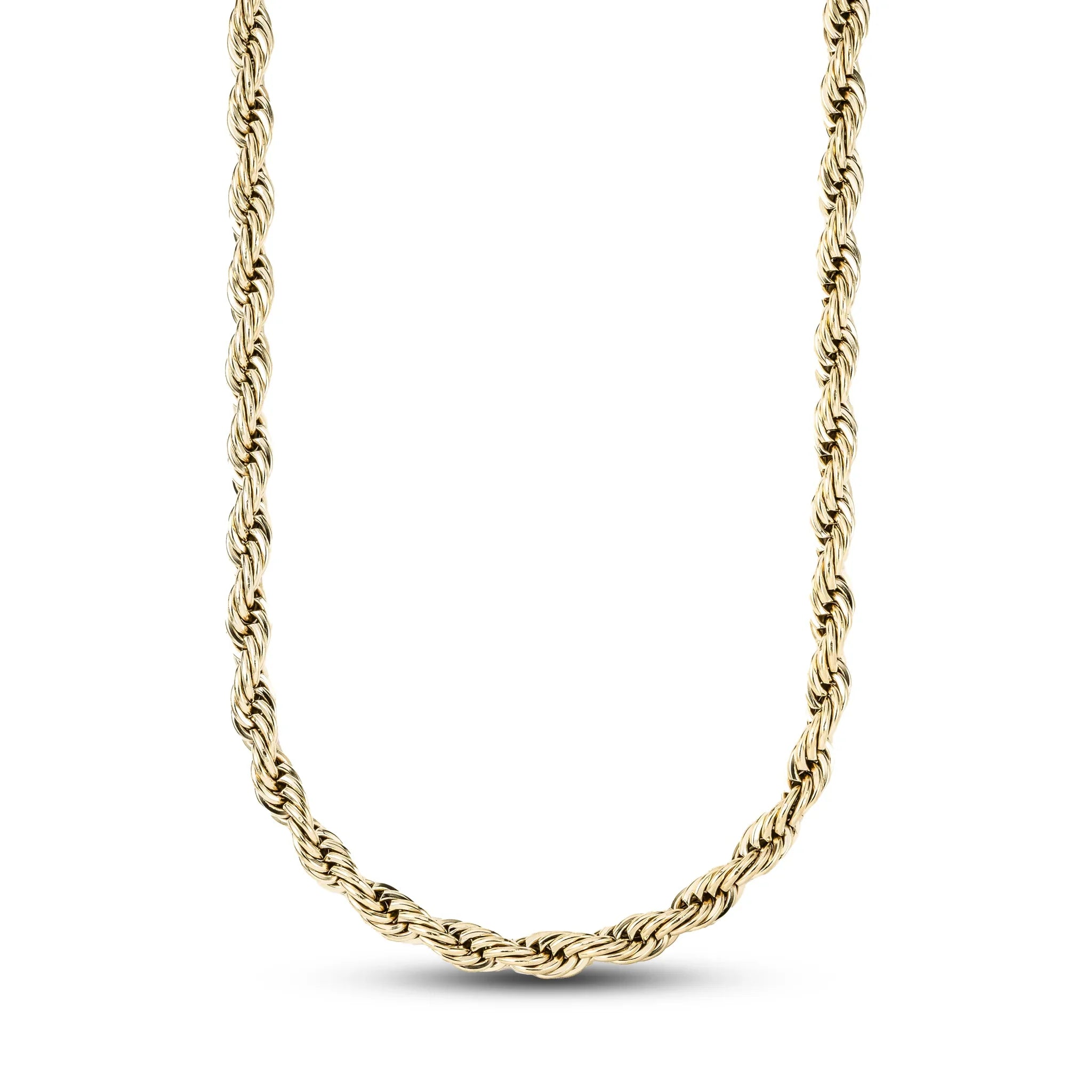 Rope Chain in Yellow Gold Vermeil - 6mm