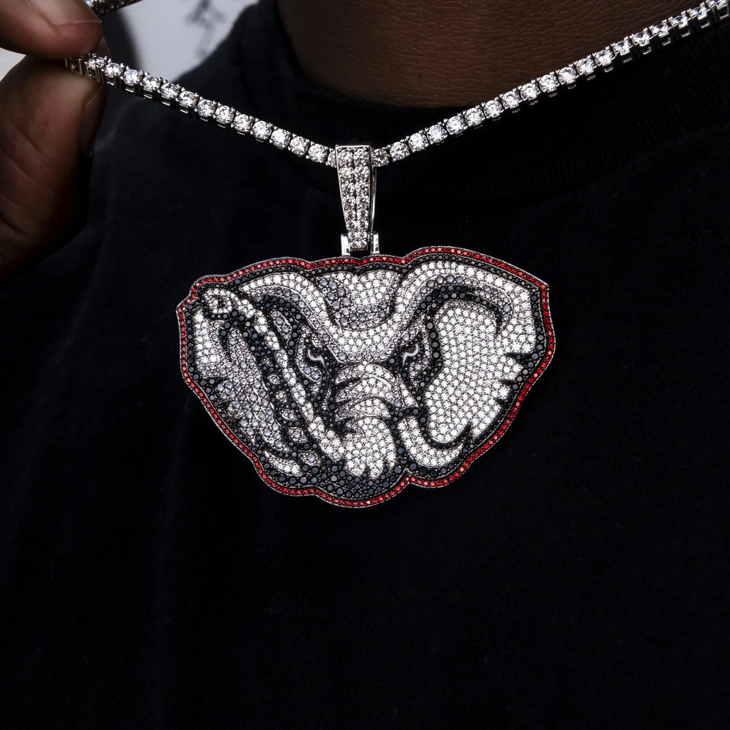 Large Alabama Crimson Tide Official NCAA Mascot Pendant
