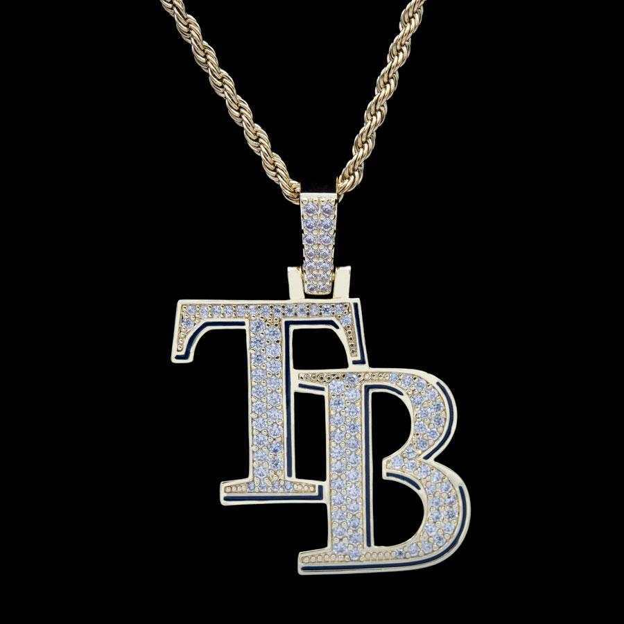 Tampa Bay Rays Official MLB Logo Pendant
