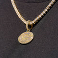 Green Bay Packers Official NFL Micro Logo Pendant in Yellow Gold