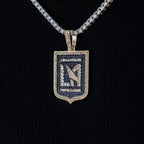 Los Angeles FC Official MLS Logo Pendant in Yellow Gold