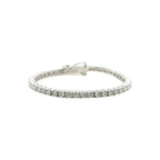 Moissanite Diamond Tennis Bracelet in Sterling Silver- 3mm