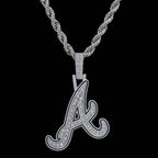 Atlanta Braves Official MLB Logo Pendant
