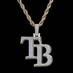 Tampa Bay Rays Official MLB Logo Pendant