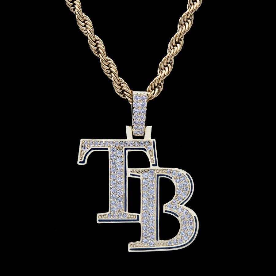 Tampa Bay Rays Official MLB Logo Pendant