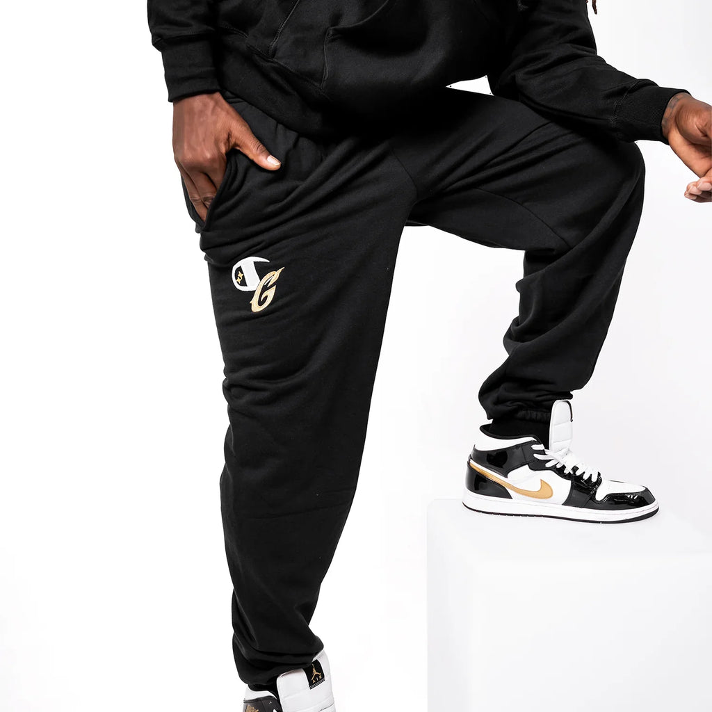 GLD X Champion Powerblend® Fleece Joggers