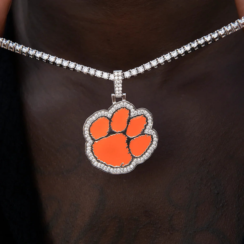 Clemson Tigers Official NCAA Logo Pendant