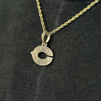 Chicago Bears Official NFL Micro Logo Pendant in Yellow Gold