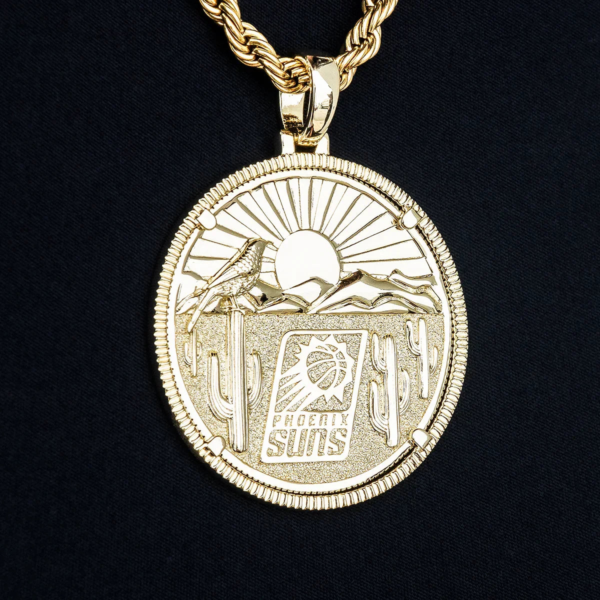 Phoenix Suns Official NBA Coin Pendant