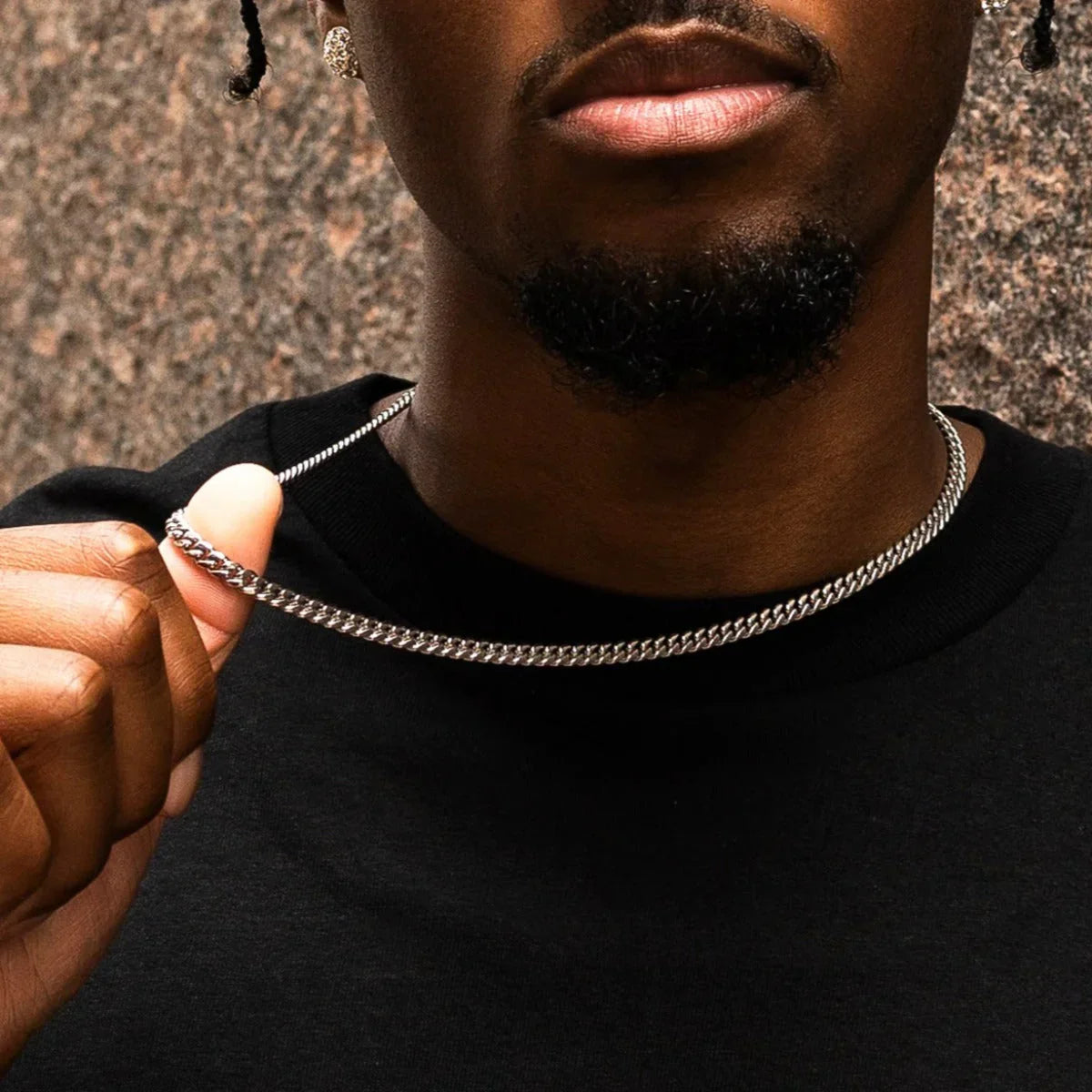 Miami Cuban Chain in White Gold - 5mm
