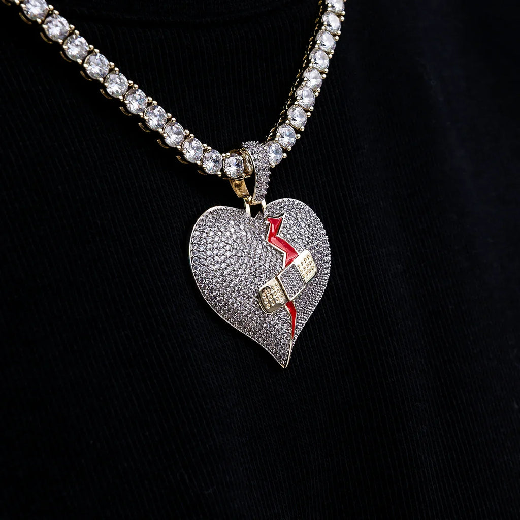 Scars Fade Broken Heart Pendant