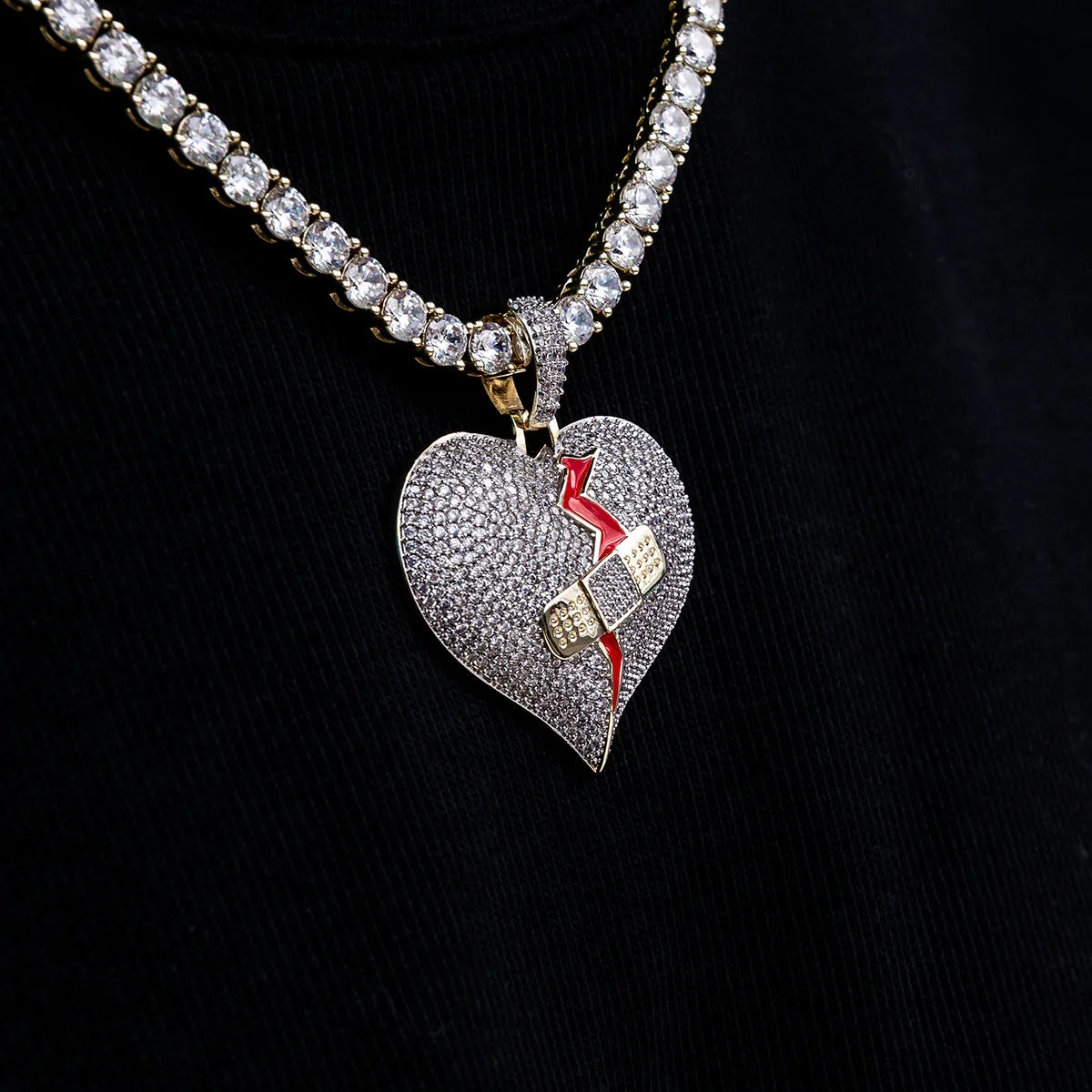 Scars Fade Broken Heart Pendant