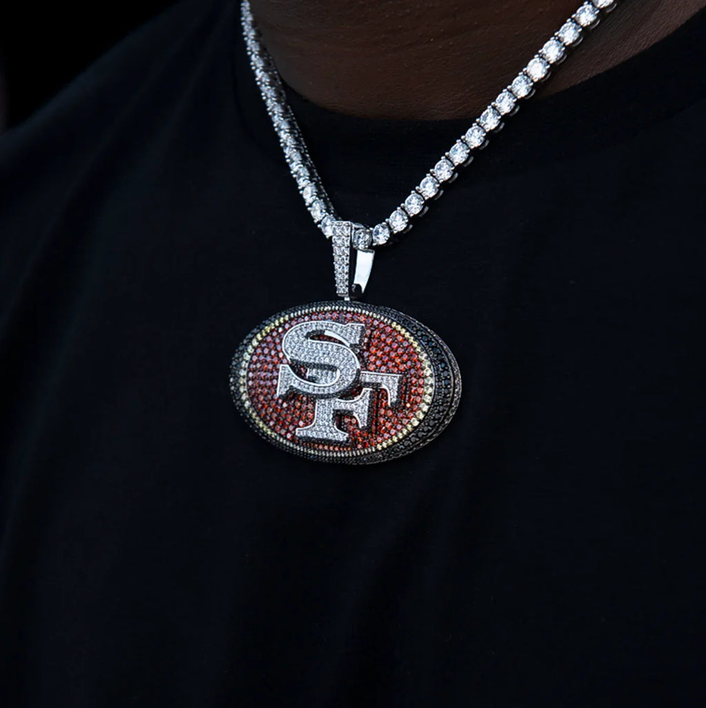 San Francisco 49ers Official NFL Large Pendant