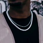 Diamond Cushion Cut Tennis Chain