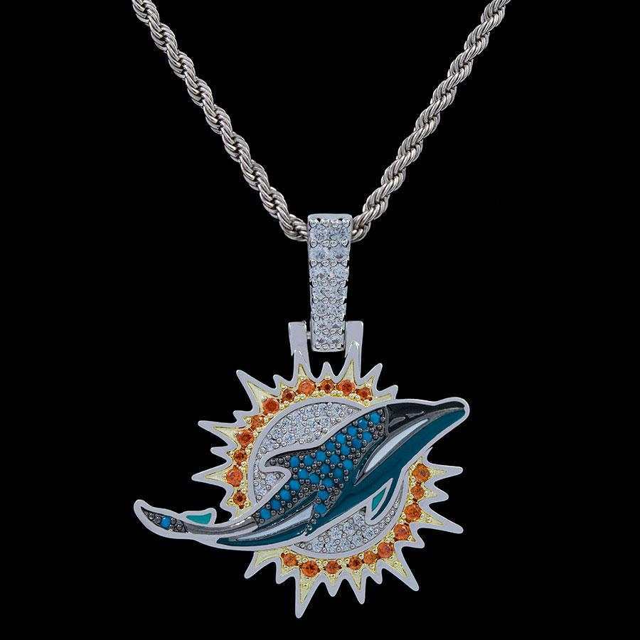 Miami Dolphins Official NFL Pendant
