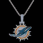 Miami Dolphins Official NFL Pendant