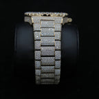 42MM Fully Iced Ruby Accent Alpha Era® in Gold