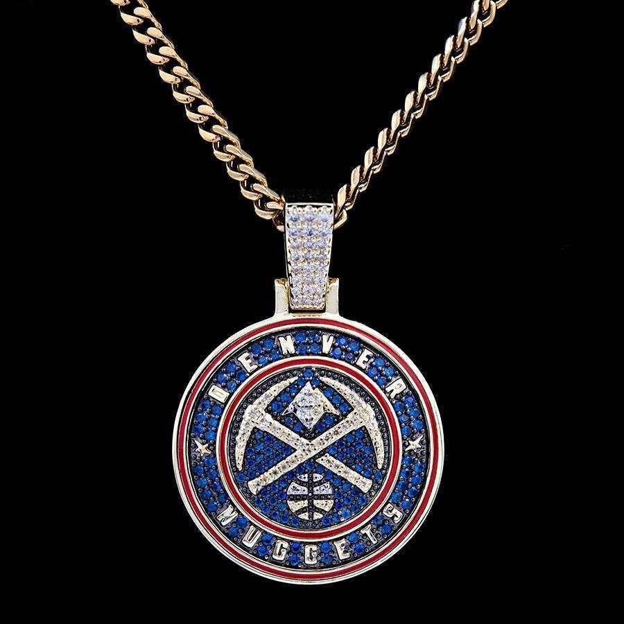Denver Nuggets Official NBA Logo Pendant
